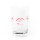 まますとあの딸（girl) 女の子 Water Glass :front