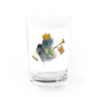 がおーマメちゃんのお散歩マメちゃんグラス Water Glass :front