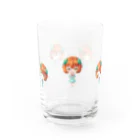 OHISAMAnoKUNIのミゾゴイちゃんグラス グラス前面