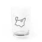 安眠ズSHOPのわんわん三兄弟 Water Glass :front