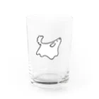 安眠ズSHOPのわんわんソロ Water Glass :front