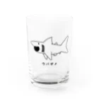 図鑑Tのスズリのウバザメ Water Glass :front