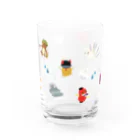 おばけ商店のおばけグラス＜妖怪ちらし＞ Water Glass :front