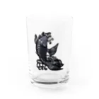 オリジナルデザインTシャツ　SMOKIN'の鯉の滝登り Water Glass :front