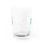 おばけ商店のおばけグラス＜クリームソーダになりたい河童＞ Water Glass :front