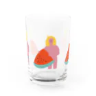 shima shima SHOPのスイカで夏 Water Glass :front