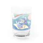 曲水のダイビング Water Glass :front