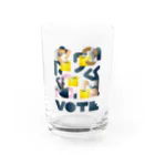 ITOH SUZURI SHOPのVOTE Water Glass :front