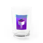 Ramble eyeのブルーベリーヨーグルトゼリー Water Glass :front