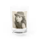 ZooBeeFooのLight Girl  Water Glass :front