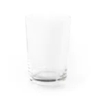 烏賊蛸通信のイカタコ　白 Water Glass :front