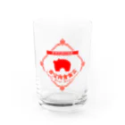 東亞幻撹工場の珍宝肉食飯店 Water Glass :front