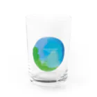 SuzukiCoのAquamarine Ocean Water Glass :front