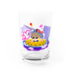 H'WOOD DATEのナイトプールの女のコ Water Glass :front