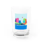 梅雨明けshopの港街の Water Glass :front