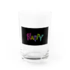 はちよんごのHAPPY Water Glass :front