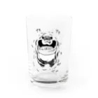 THORES柴本(トーレスしばもと) THORES Shibamotoの睡魔(スイマー)がやって来る Water Glass :front