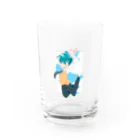 れん@れんれんれんたろすの青空へジャンプ！ Water Glass :front