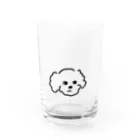 かぷのにらむいぬ Water Glass :front