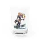 nidan-illustrationの"ROCKY GOAT" Water Glass :front