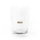 m_cestaのCOFFEE MILK  二層カフェオレグラス グラス前面