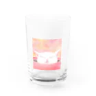 ミズノ リエ　グッズのあごのせ寝 Water Glass :front