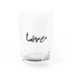 rit.andanteのLove Water Glass :front