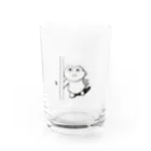 机くんのぼくの未知との遭遇Tシャツ Water Glass :front