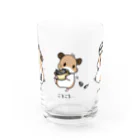 鼠兎はむ🐹のはむはむはむ。。。 Water Glass :front