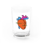 bluemouthのmy heart doesn't move. Water Glass :front