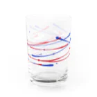 otamaxの縁日ヨーヨー柄 Water Glass :front