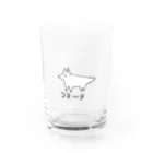 あちあちのどうぶつのコヨーテ Water Glass :front