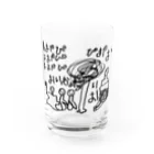 ゆったりレッサーパンダの店のオパピ Water Glass :front