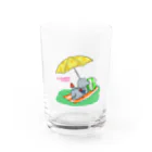 ぱをみせのNATSUPPAO Water Glass :front