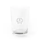 すあま商會のすあま商會保護猫ロゴ Water Glass :front