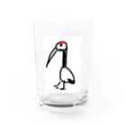 yukawawawaの助けられた鶴 Water Glass :front