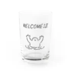 みぞぐちともやのWELCOME沼 Water Glass :front