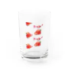 Mari Saasakiのいちご飴といちご Water Glass :front