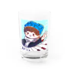 Hakurot_officialのピアノ男子 可愛いイラスト Water Glass :front