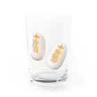 mikachosのあのおまんじゅう Water Glass :front