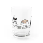 SCHINAKO'Sのラビッツのうさぎさんたち Water Glass :front