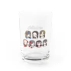 橘沙希のジュタドールグッズ Water Glass :front