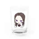 橘沙希のジュタドールグッズ Water Glass :front