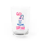 Sumire💜Smile〜Cheerleader〜のGo!Dream! Water Glass :front
