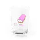 わらびやの向き合うおいしいかまぼこ（かまぼこ） Water Glass :front