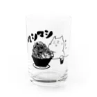 麺匠総本家のマシマシ Water Glass :front