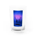 きちゅねぱちぱちの店のペインフル Water Glass :front