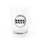 ミラクルスパイスのミラクルスパイスロゴ Water Glass :front