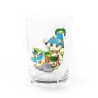 シズモン@グッズ販売中の夏モン Water Glass :front