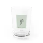 rilybiiのbouquet green Water Glass :front